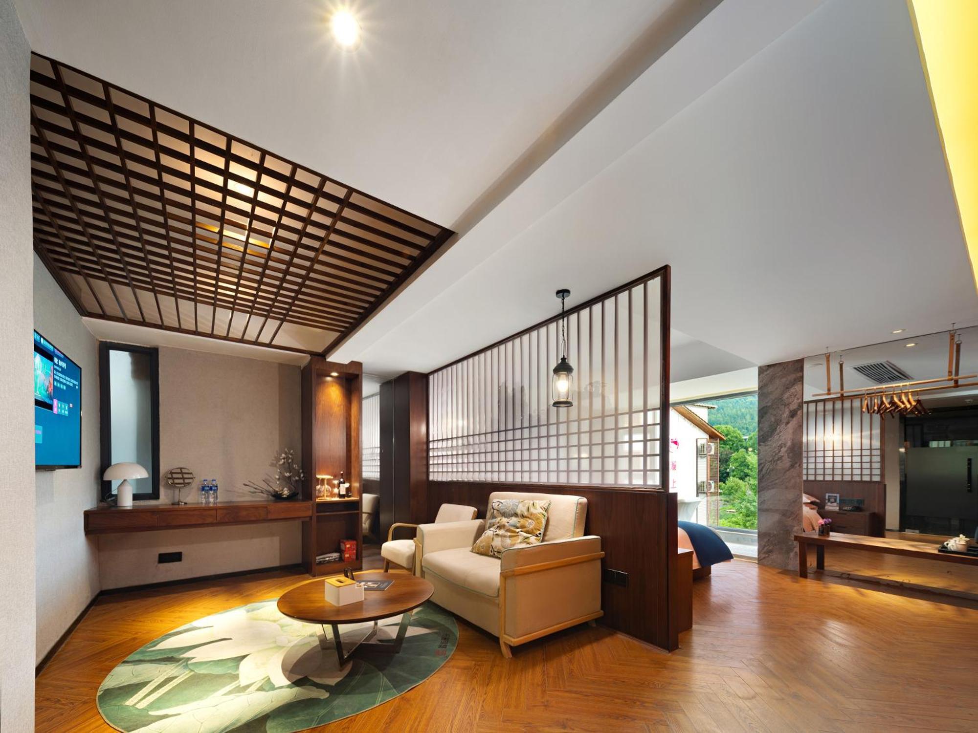 Hotel 張家界武陵源北岸輕奢客棧 森林公園店 Zhangjiajie Exterior foto